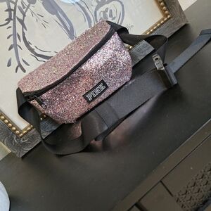 PINK Victoria's Secret Glitter Fanny Pack - Multicolor